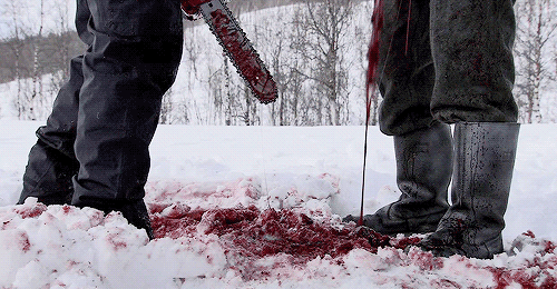 Intestines everywhere in "Dead Snow 2: Red vs. Dead."