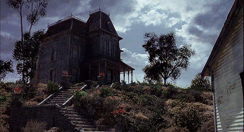 The Bates Motel in "Psycho II."